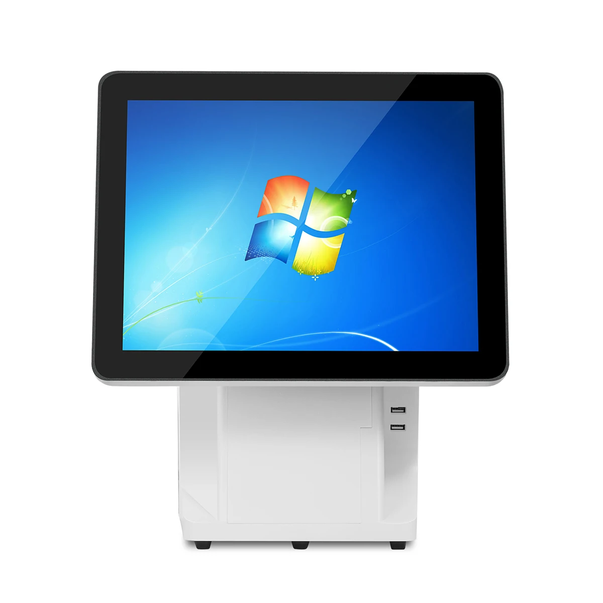 LICON Dual Screen Cash Register POS Machine with Thermal Printer Capacitive Touch Panel and POS Terminal System