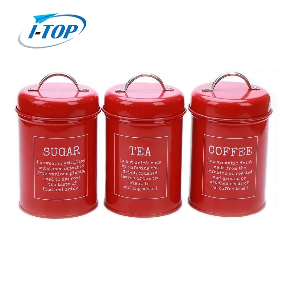 Stainless steel coffee bean canister food storage jar Airtight Canister