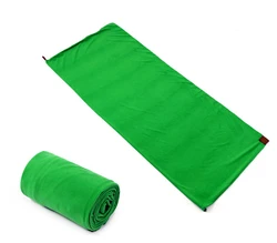 Customized Single Outdoor Waterproof Warm Fleece Liner Sleeping Bag for Travel Hiking Camping Hotel