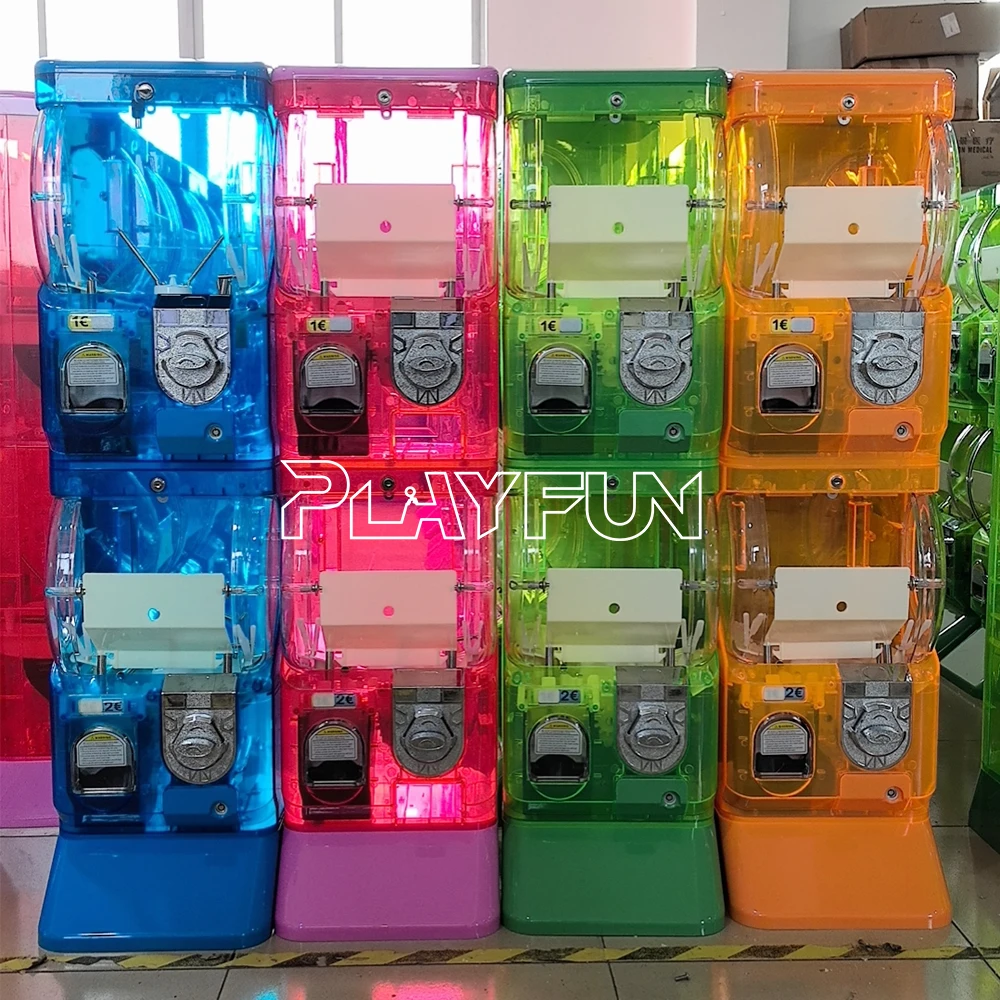 PlayFun Popular Indoor Playground Equipment Shopping Mall Insert Coin Egg Twist Game Console Capsule Toy Gift Vending Machine