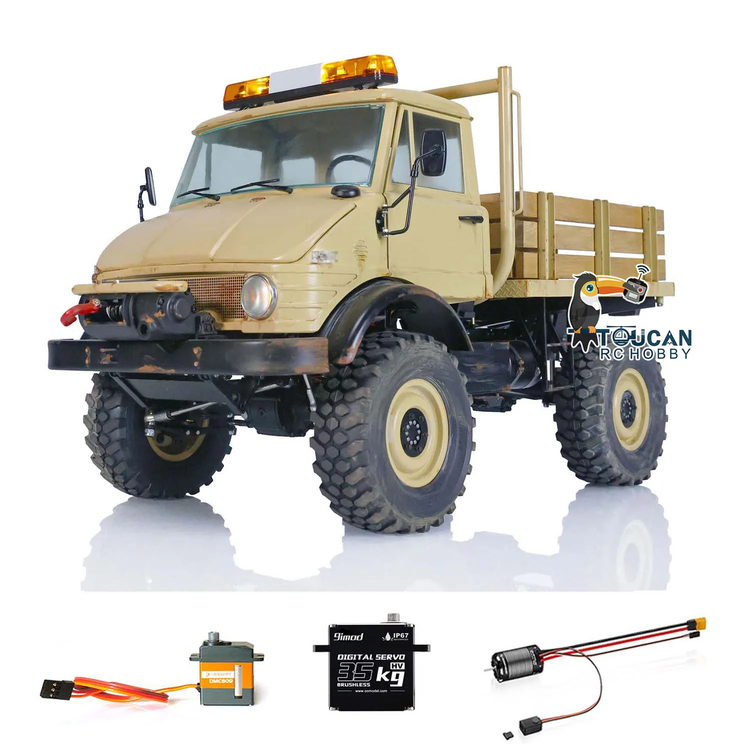 1/10 LESU 4x4 Радиоуправляемый автомобиль RAVE-UM406 альпинистский грузовик окрашенная собранная лебедка Toucan игрушки для хобби THZH1527