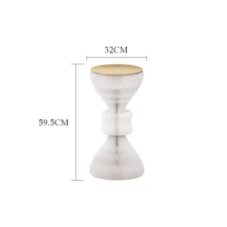 Living Room Furniture ECO Accordion Kraft Paper Folding Table  Honeycomb  Flexible Waltz Side Table
