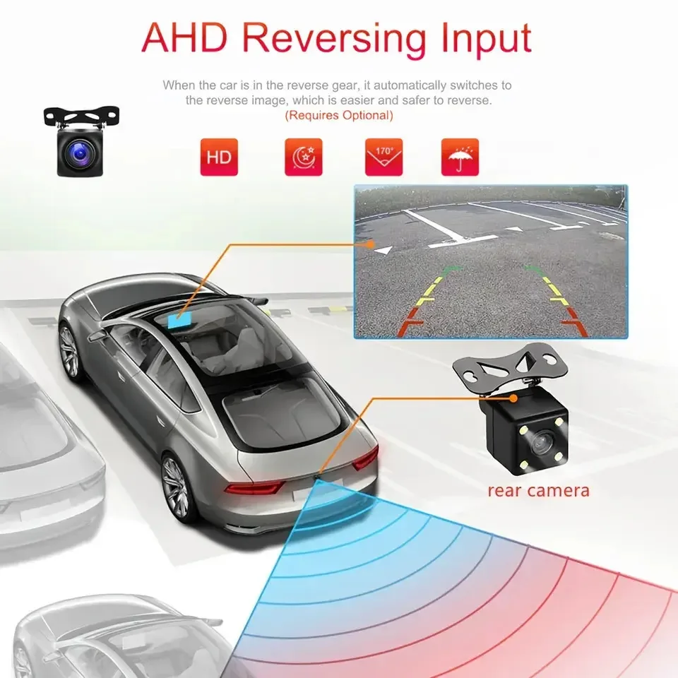 7 Inch Universal 2.5D Touch Screen Android Auto wired Carplay Multimedia 2 Din Car Lcd Dashboard Auto Music Car Video