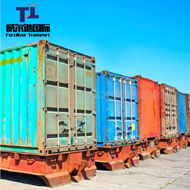 Dock goods equipment large storage container 40GP custom material transport container
