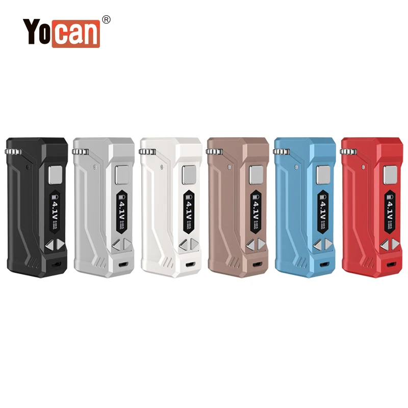 Yocan светодиодный дисплей UNI Pro уникальный запатентованный регулируемый по ширине и высоте электронный бокс