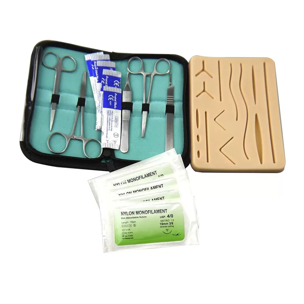 Surgical Suture Practice Kit for Medical Students Suture Training with Suture Pad