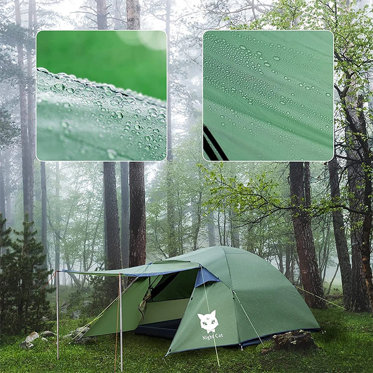 NightCat 4 Season Cold Weather Tent With Living Room 2 3 Person Outdoor Hiking Camping Winter Tent