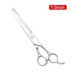 AR-PP01 Professional Dog Grooming Thinning Blending Scissor 7inch Japan 440C Ergonomic Pet Grooming Thinner Blender Shears Cat