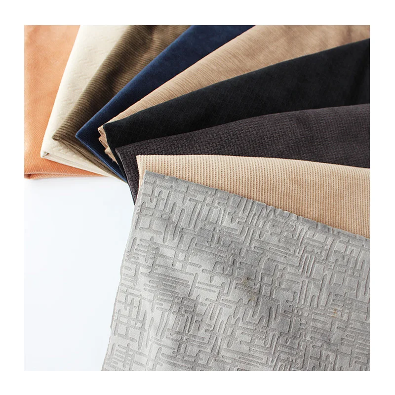 Recycled Excellent Quality Burnout Polyester Velvet With Classic Pattern for Home Textile