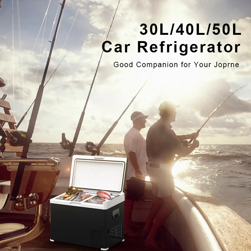 EC40 40L mini car refrigerator mini fridge portable dc compressor refrigerator 12/24v