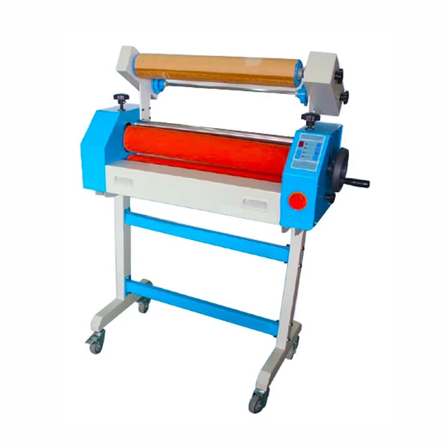 EC-1000 39 inches semi automatic factory supply paper cold press laminating roll laminator