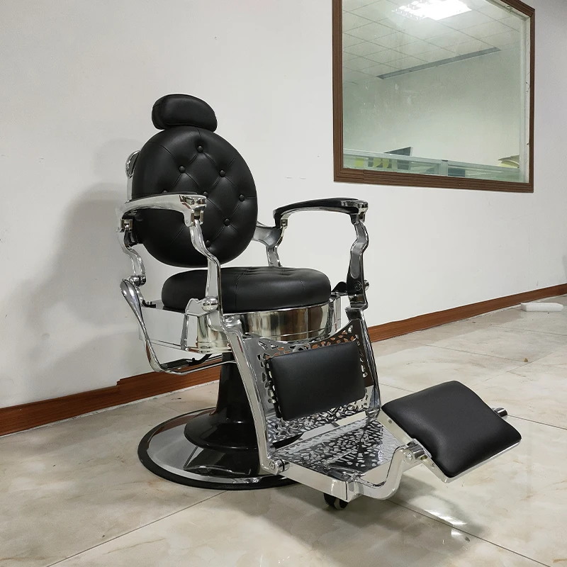Парикмахерская мебель, вращающееся металлическое кресло для малышей, Парикмахерская, Стайлинг, парикмахерское кресло