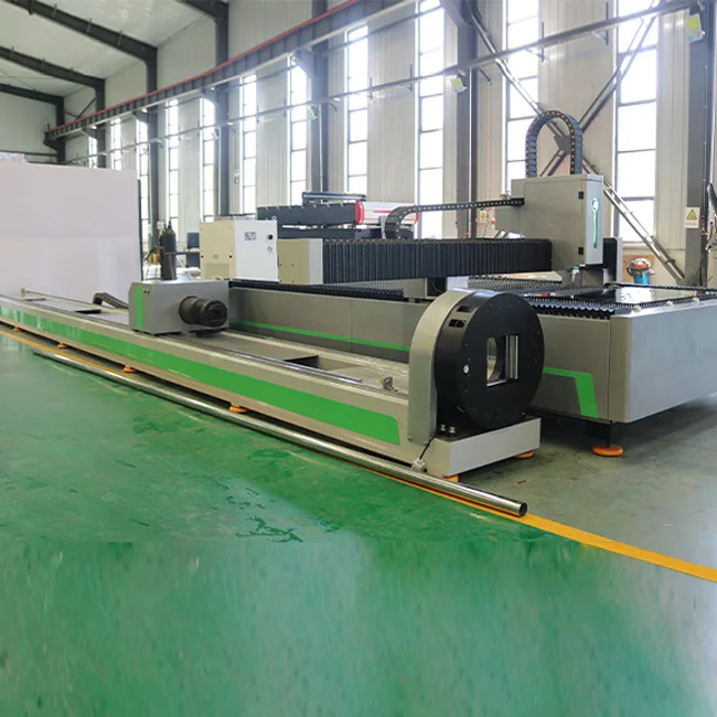 Protective Enclsoed Fiber Laser Cutting Machine for Metal Tube and Plate Laser Cutting Machine  Pipe And Plate Mixed Cutting