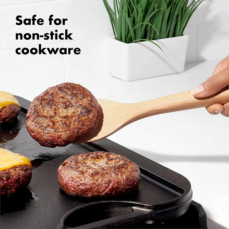 Wholesale Customized High Quality Household Professional Wood Spatula Spoons For Cooking