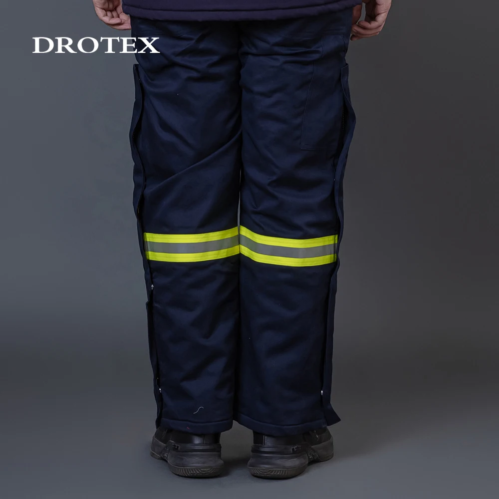 Industrial Flexible Winter Thick Safety Clothing Work Anti Static Fire Resistant Multi Pocket Work Pants