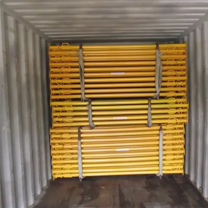 Adjustable Shoring Prop for Spanish Construction Steel Telescopic Jack Support Beam for Scaffolding and Building Modern Design