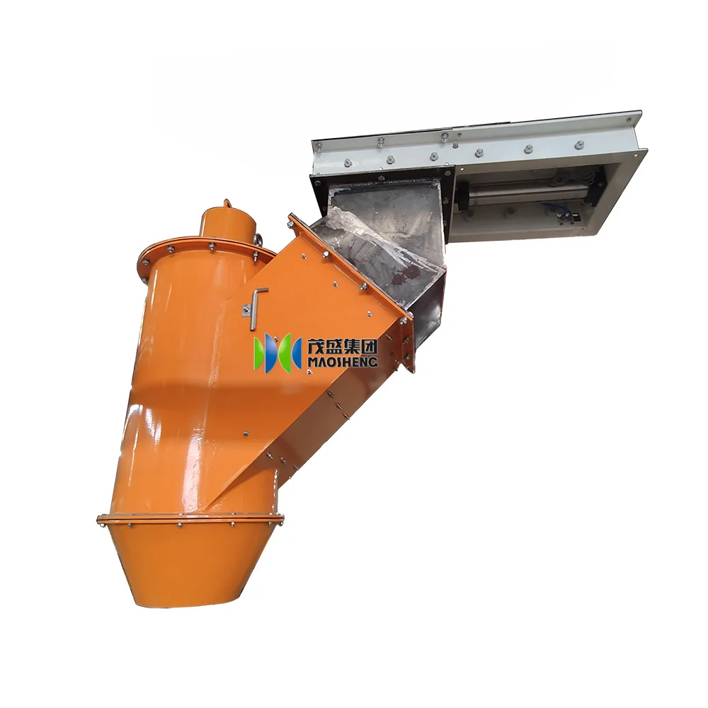 Railcar Barge Port Grain storage unloading Eco Dust Suppressing Hopper for eco-friendly grain handling