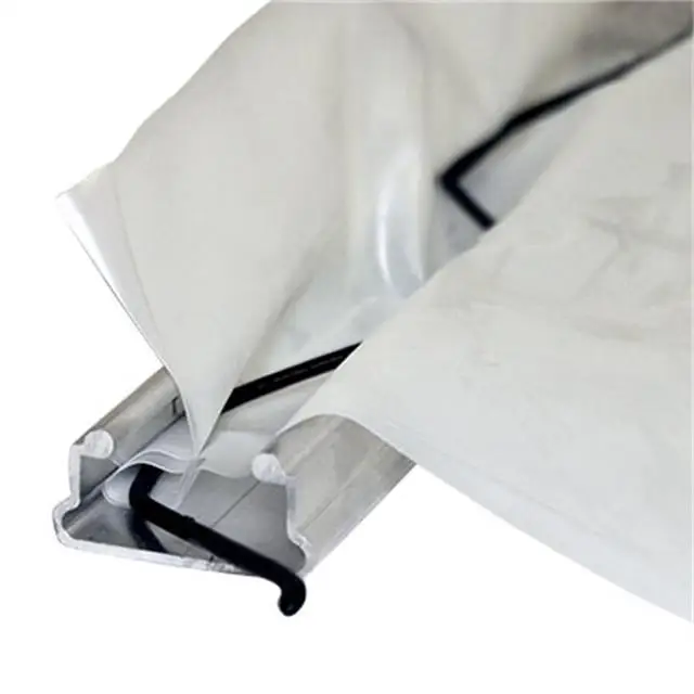 Cheap Plastic Coated Wiggle Wire With Profile For Film Greenhouse