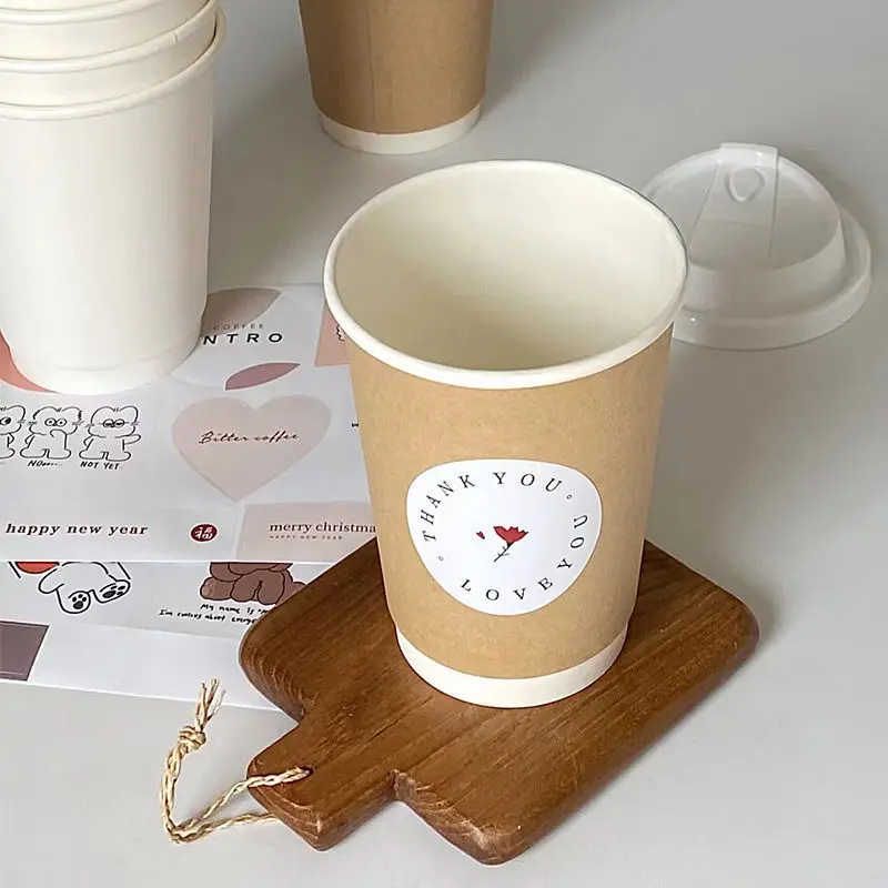 Wholesale High Quality Foam Drinking Cups Custom Printed Coffee Paper Cup Disposable Thick Styrofoam EPS Hot Milk Tea Water Cups