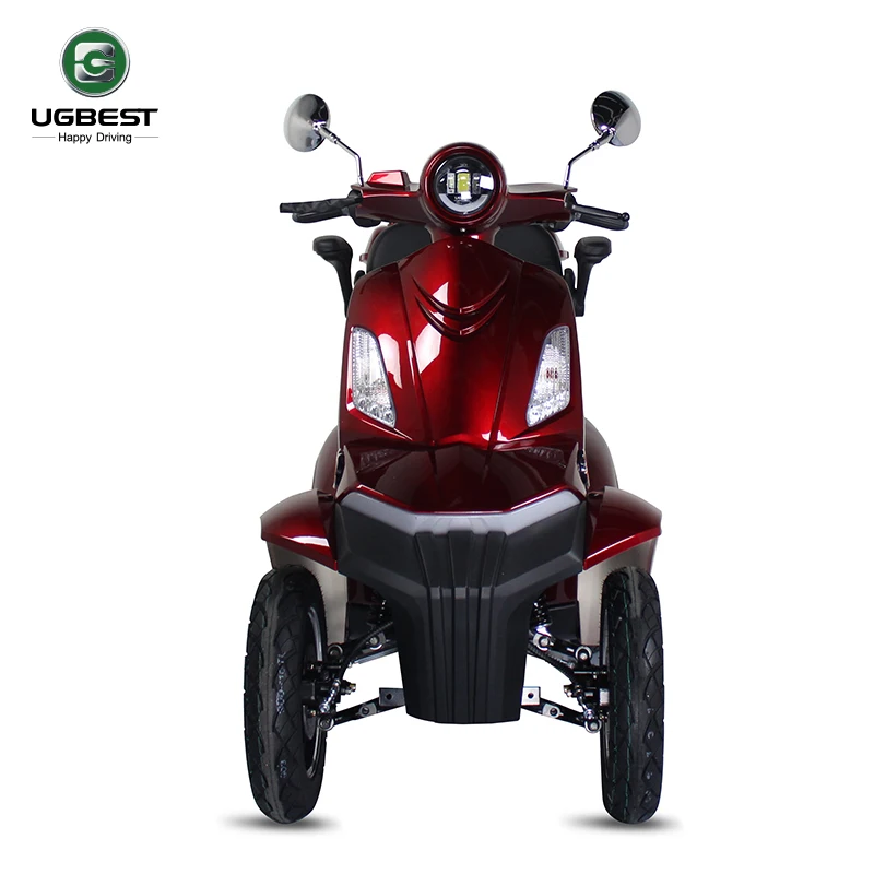 EEC UGBEST 48v Lithium Battery Eco Friendly  High Quality Electric Four Wheeled Scooter  For The Elderly