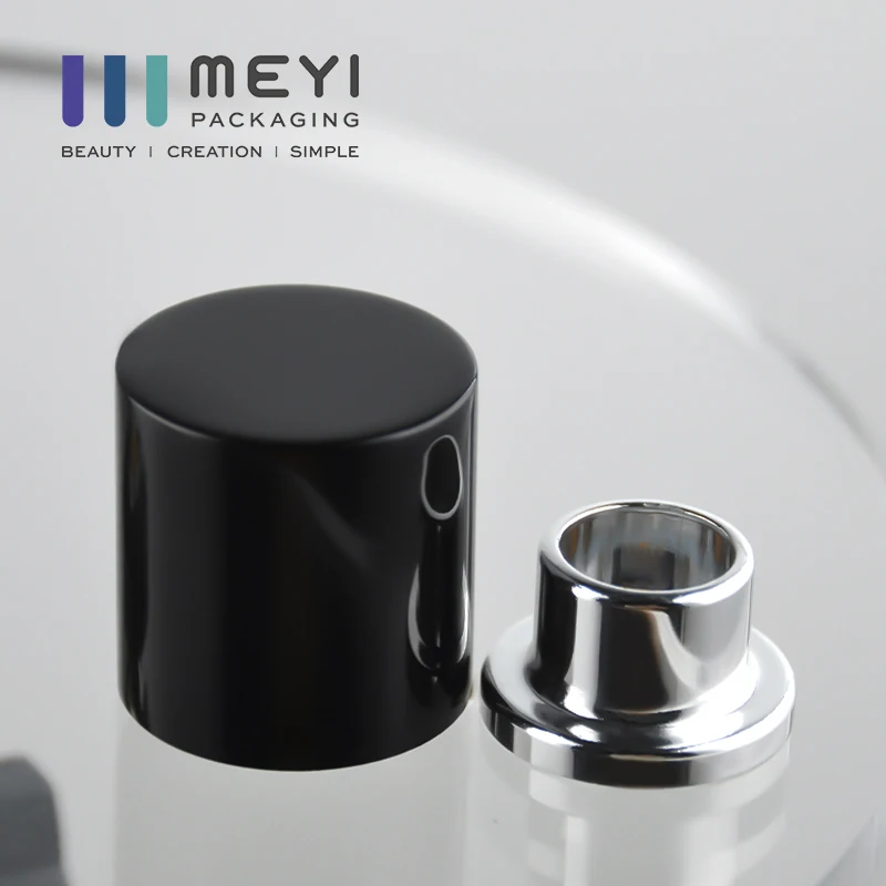Silver fea13 fea15 crimp neck perfume bottle mist spray pump magnetic collar perfume cap
