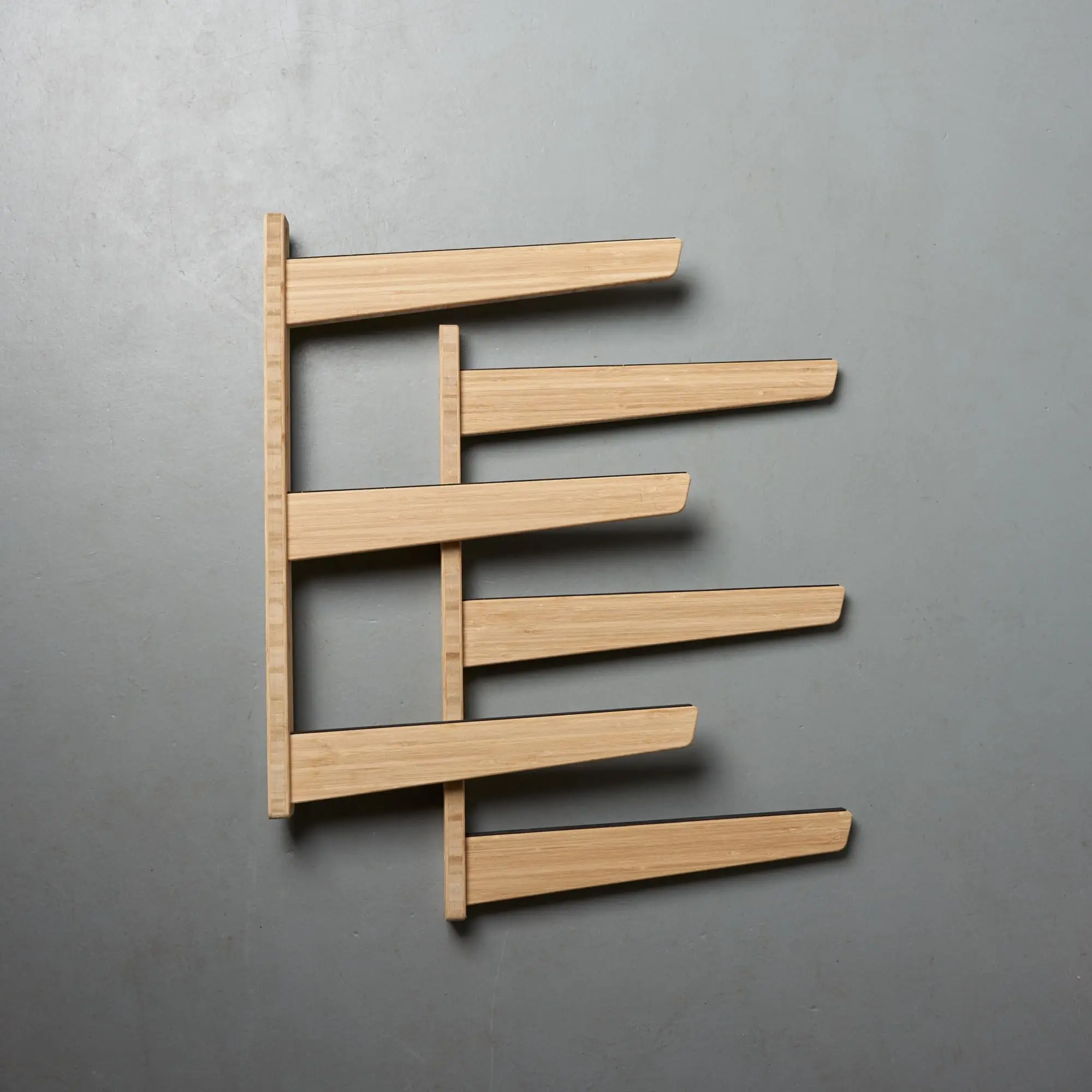 HIFUN Mount Wooden Surfboard Rack for Wall Surfboard Storage Racks for Surfboard Display