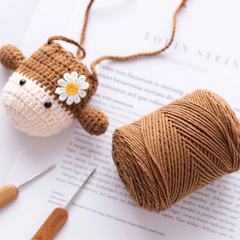 Yarncrafts необычная мягкая пушистая многослойная акриловая хлопчатобумажная пряжа для ручного вязания