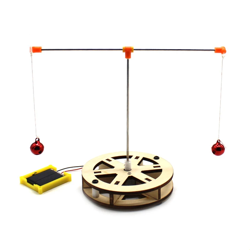 DIY STEM Kits Solar Toys Solar Rotate Bell Science Engineering Toys Educational Equipment for Teenagers