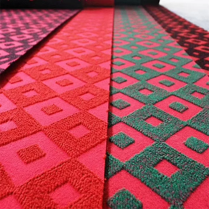 100% Polyester Plain Exhibition Disposable Carpet