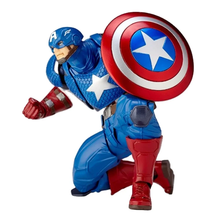 OEM Custom Wholesale Hot Selling Pvc Collectible the avengersed captain American Movie Character Action Figure