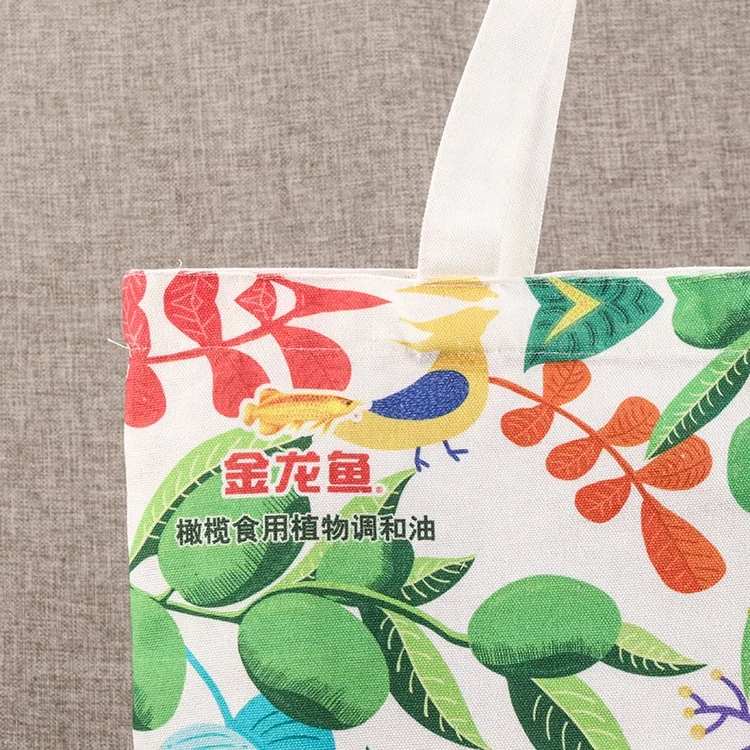Popular Design Extra Heavy Weight Large Personalized Cotton Grocery Everything Canvas Tote Bag