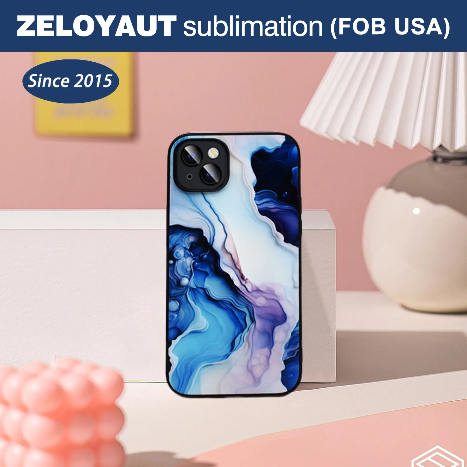 ZELOYAUT Sublimation blanks phone case for iphone heat press wholesale phone cases for all types of phone shell case waterproof