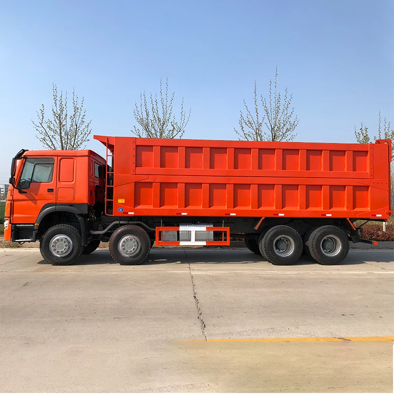 howo dump truck Curb weight 28000 kg safety used trucks dump truck tipper