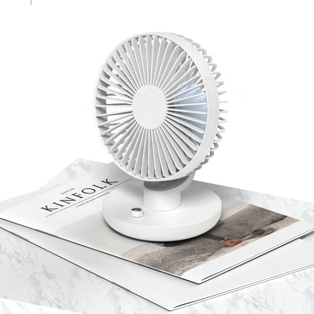 New Multi-Function Desktop Shaking Head Mini Fan Office Dormitory Mute USB Charging Small Fan 209