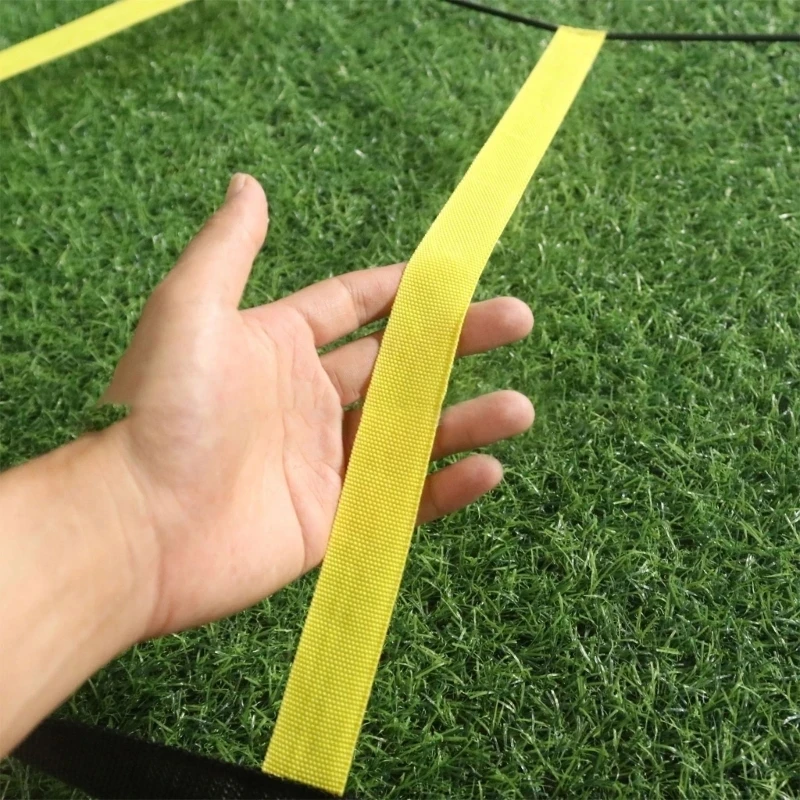 Speed Training Portable Football Soccer Round Circular Agility Speed Ladder