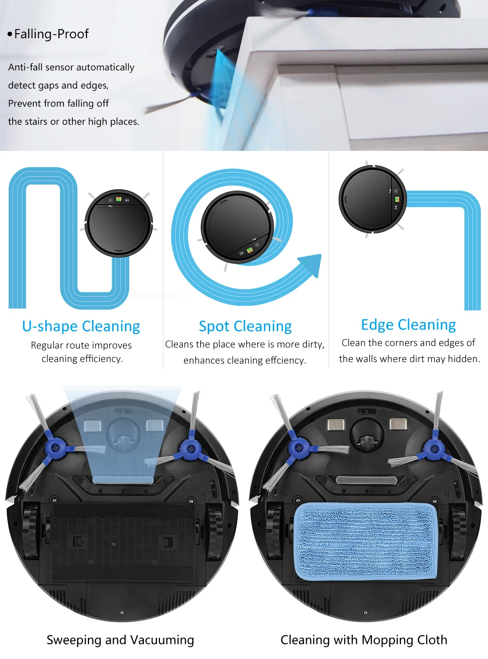 self charge vacuum robot cleaner