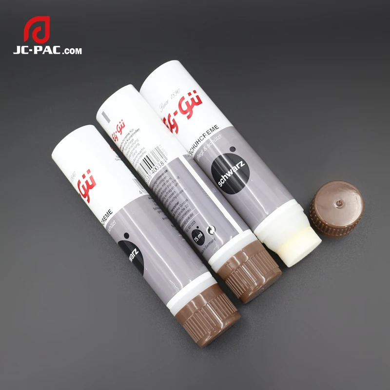50ml 60ml 70ml Soft Plastic Tube with Shoe Polish Sponge Applicator for Liquid Glue with Sponge Head