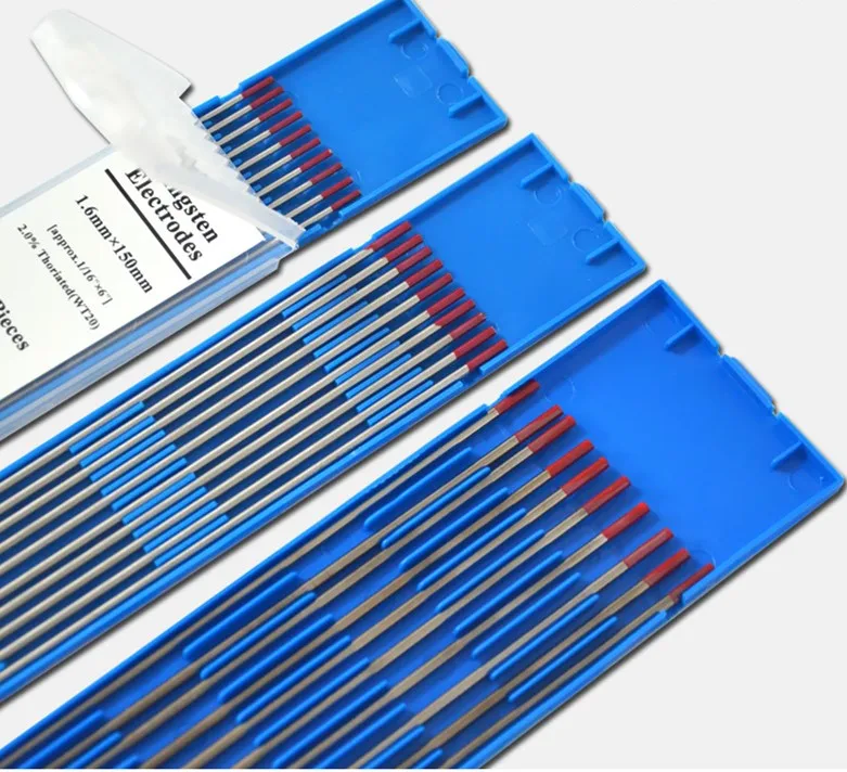 TIG welding special wt20 high quality red 1.6*175 tungsten electrode tungsten