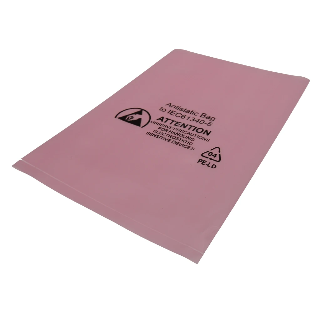 Antistatic Clear Zip Lock Anti Static Plastic ESD PE Bag