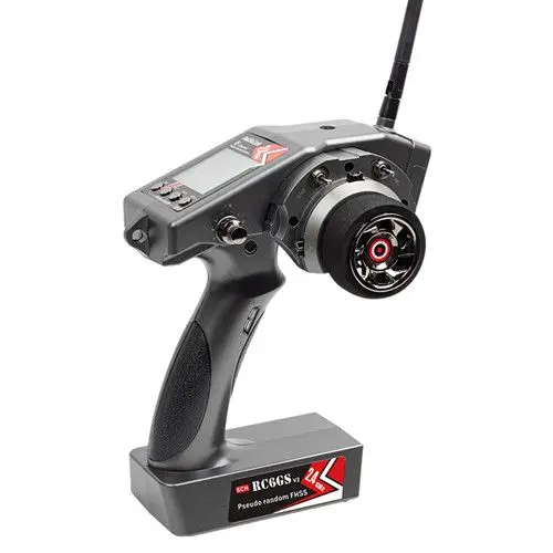 Радиолинк RC6GS V2 2 4G 6-кановый передатчик с приёмником R7FG для Радиоуправляемая модель лодки