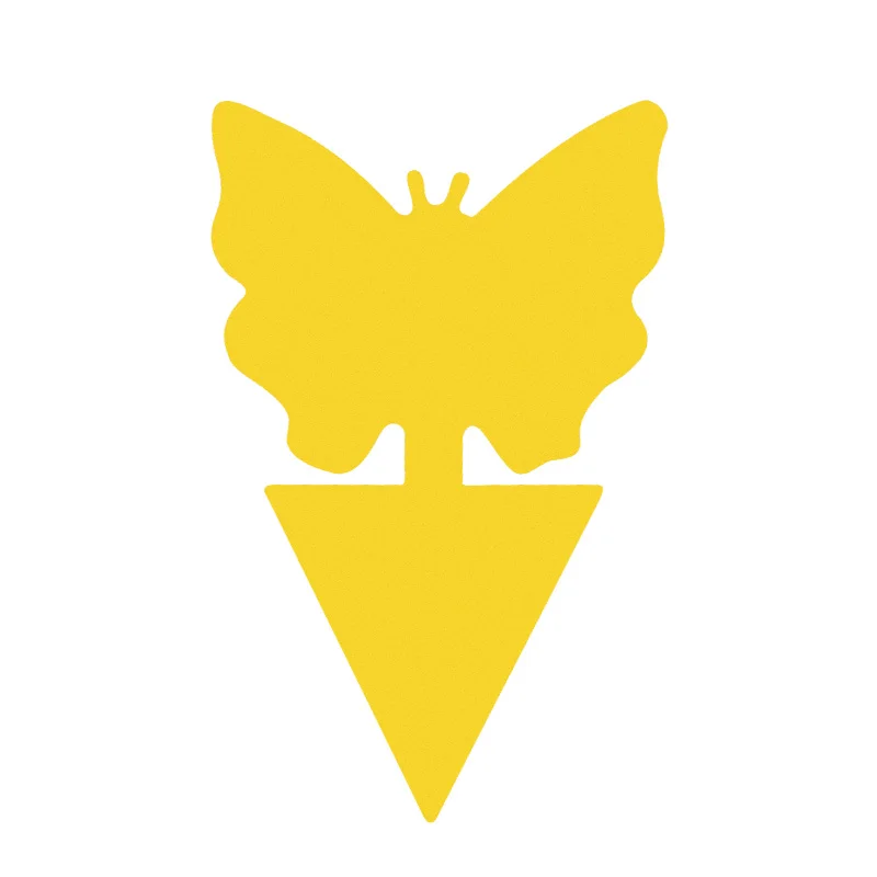 Клейкая доска в форме бабочки для борьбы с вредителями