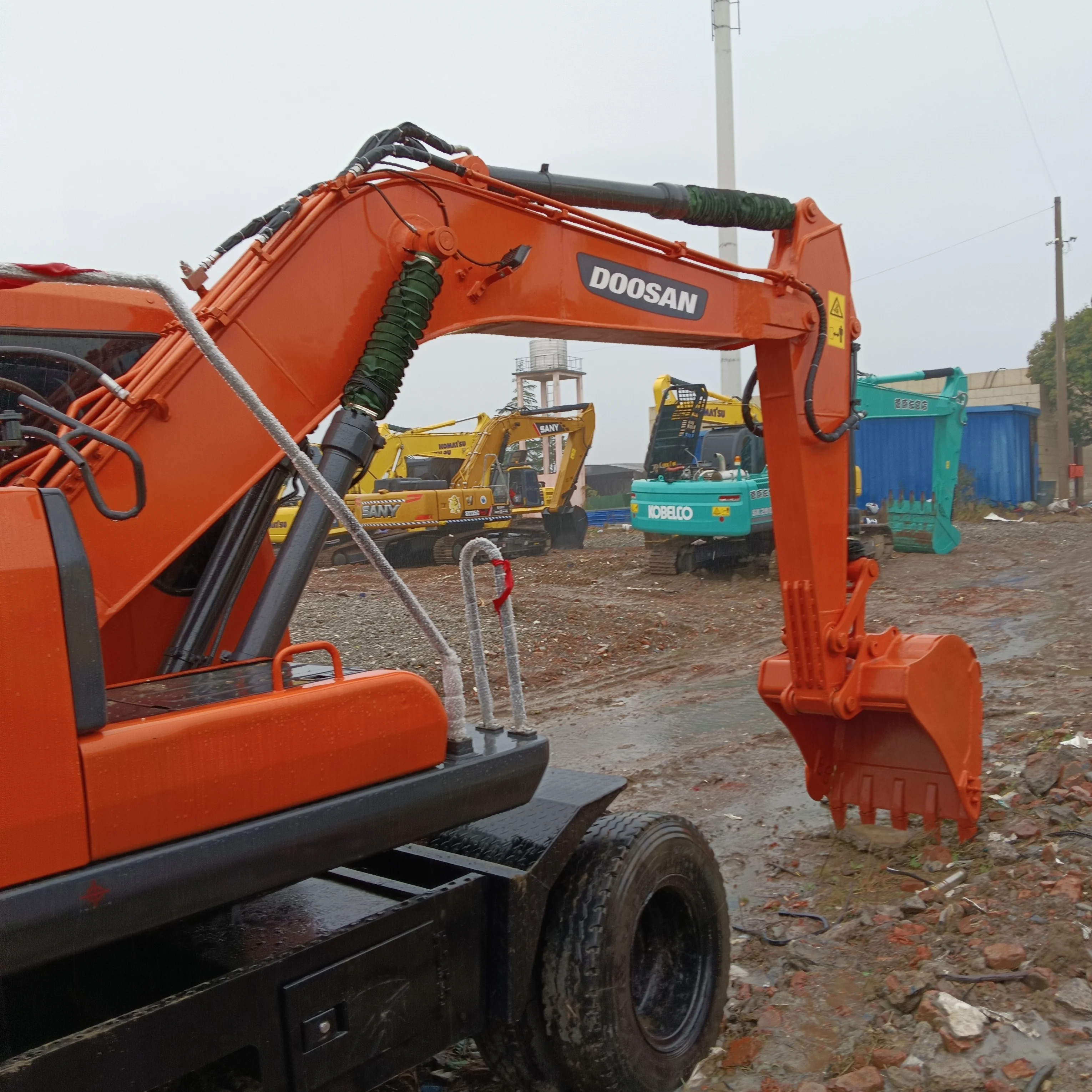 Used Doosan DX150 15ton Excavator Second Hand Mini Crawler Excavator with Core Components from Korea Engine Pump Motor