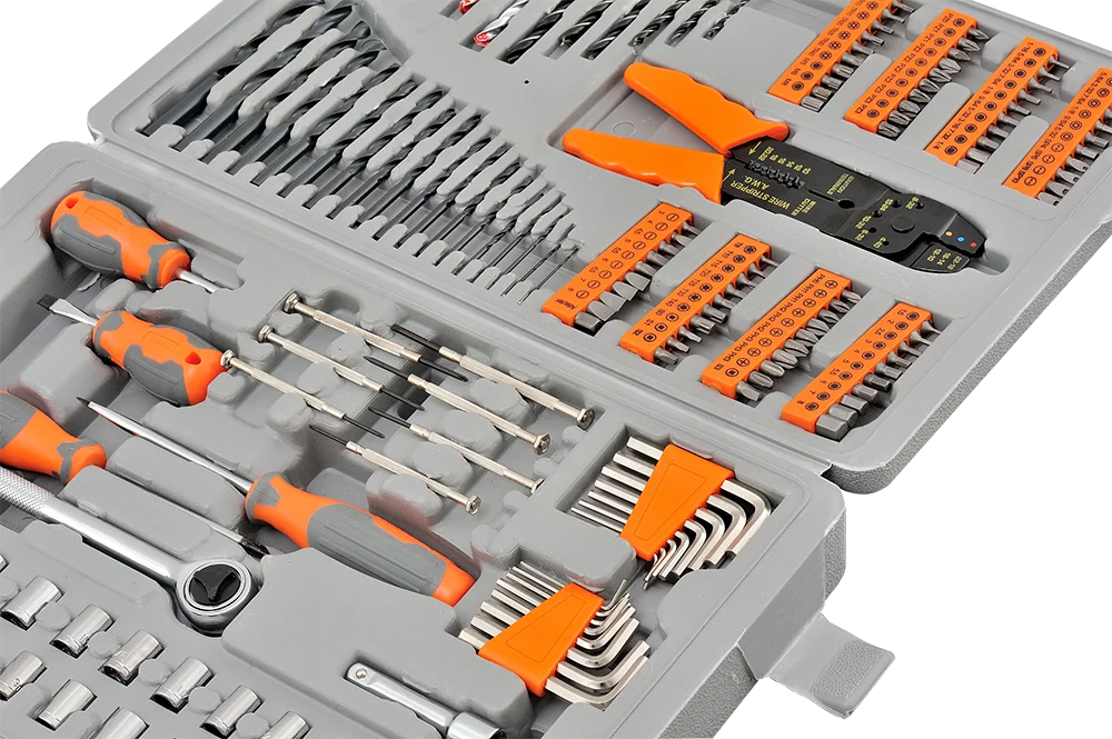 Tool box 428pcs mechanical workshop tools household repair kit with Twist drill bit