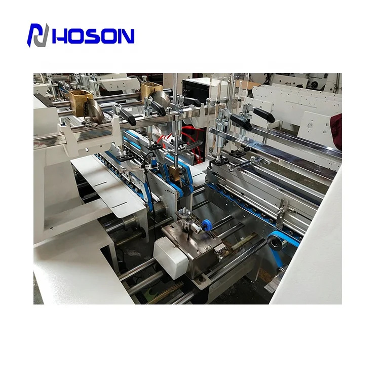 ZH-880BFT-H Automatic Folding Carton Box Gluing Machine
