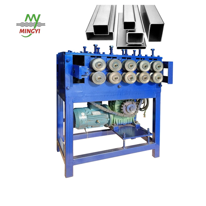 Automatic Metal Rectangular Square Downspout Pipe Roll Forming Machine