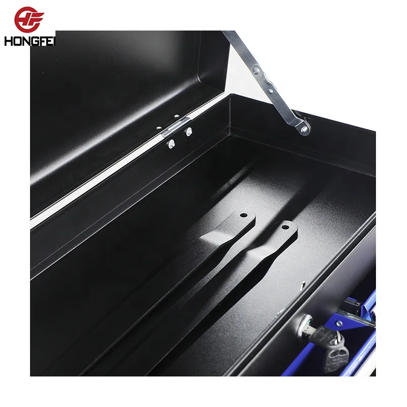 Hongfei steel tool chest rolling tool trolley