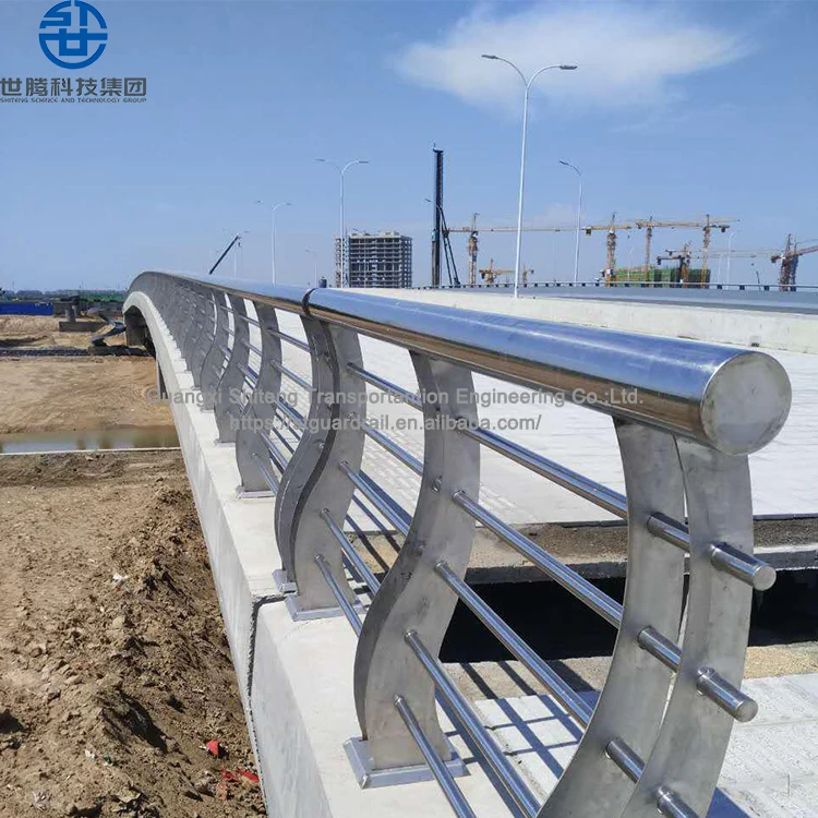 Bridge Fall Arrest Stainless Steel Composite Bridge Guardrail Pipes for Sale