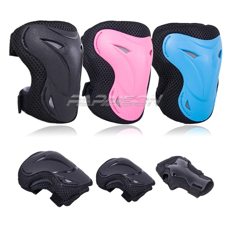 Protective Pads 6 Pcs Safety Protection Skating Bicycle Set Hot Sale New Product  Fox Skate Knee Elbow Wrist Palm