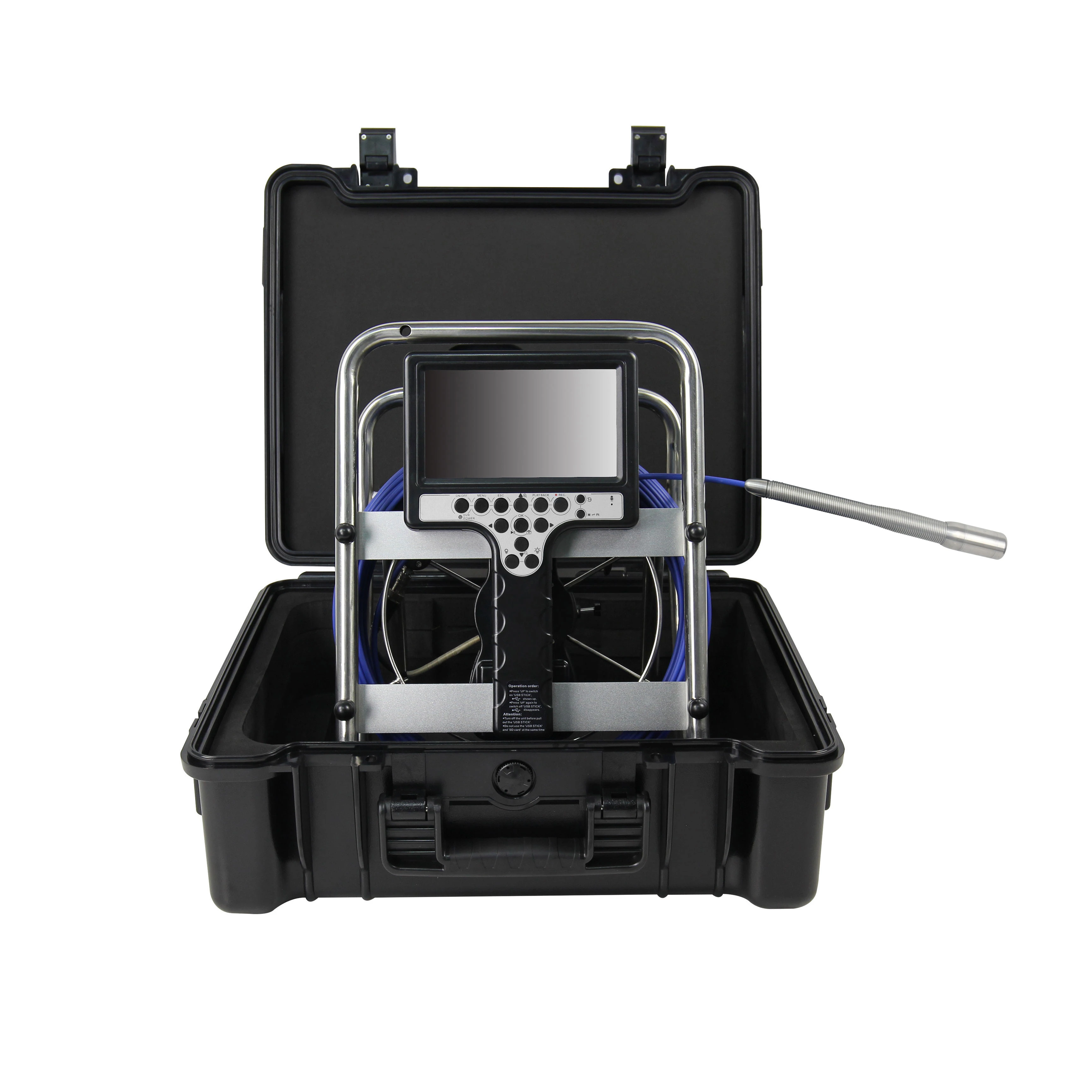 Водонепроницаемый цветной монитор CCTV 512 Гц, передатчик камеры высокого качества для осмотра труб