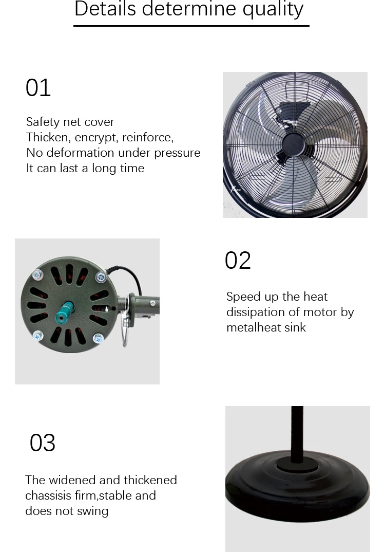 18 inch stand air cooler fan ventilateur tower & pedestal fan